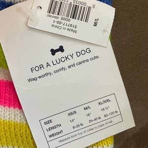 GAP Dog Sweater